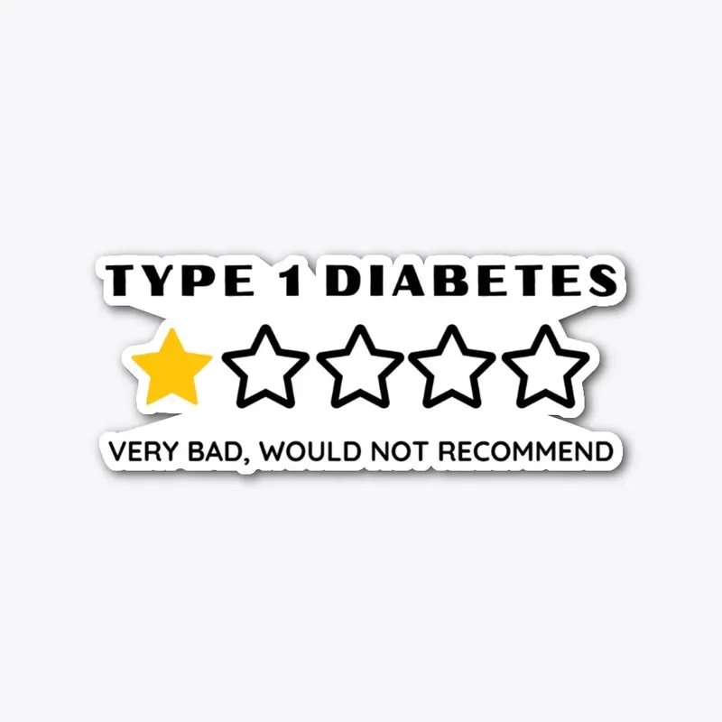 DIABETES RATING STICKER