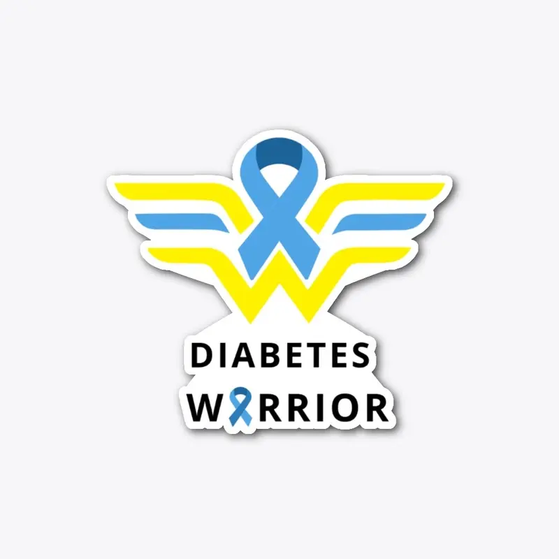 DIABETES WARRIOR STICKER