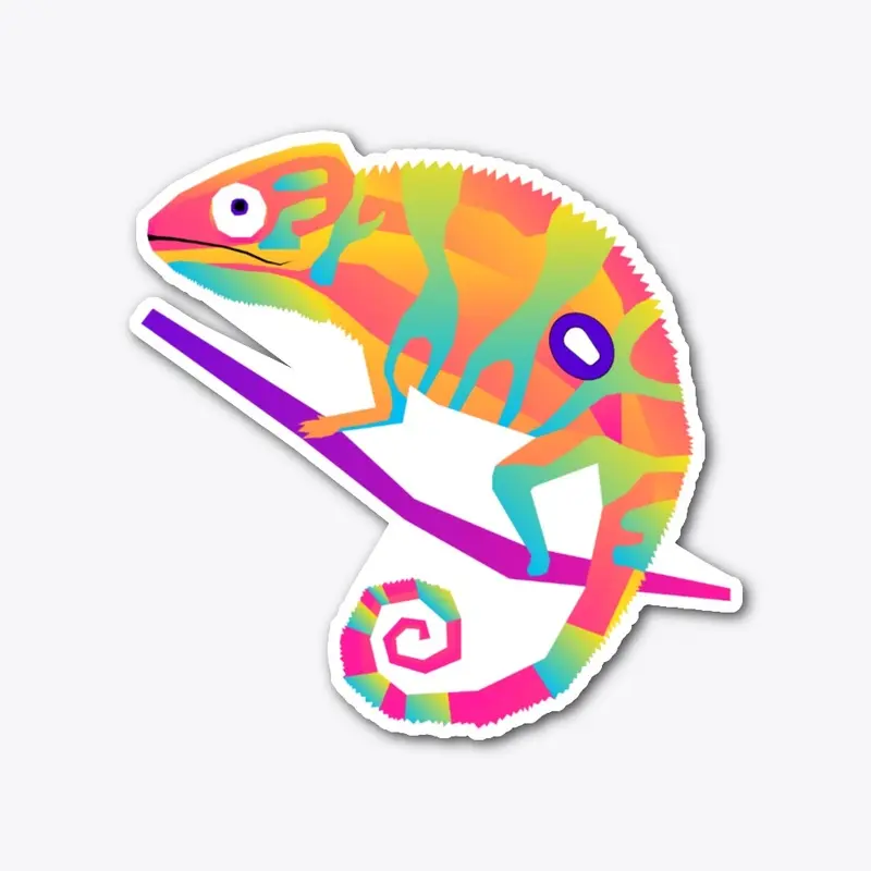 DIABETES CHAMELEON STICKER